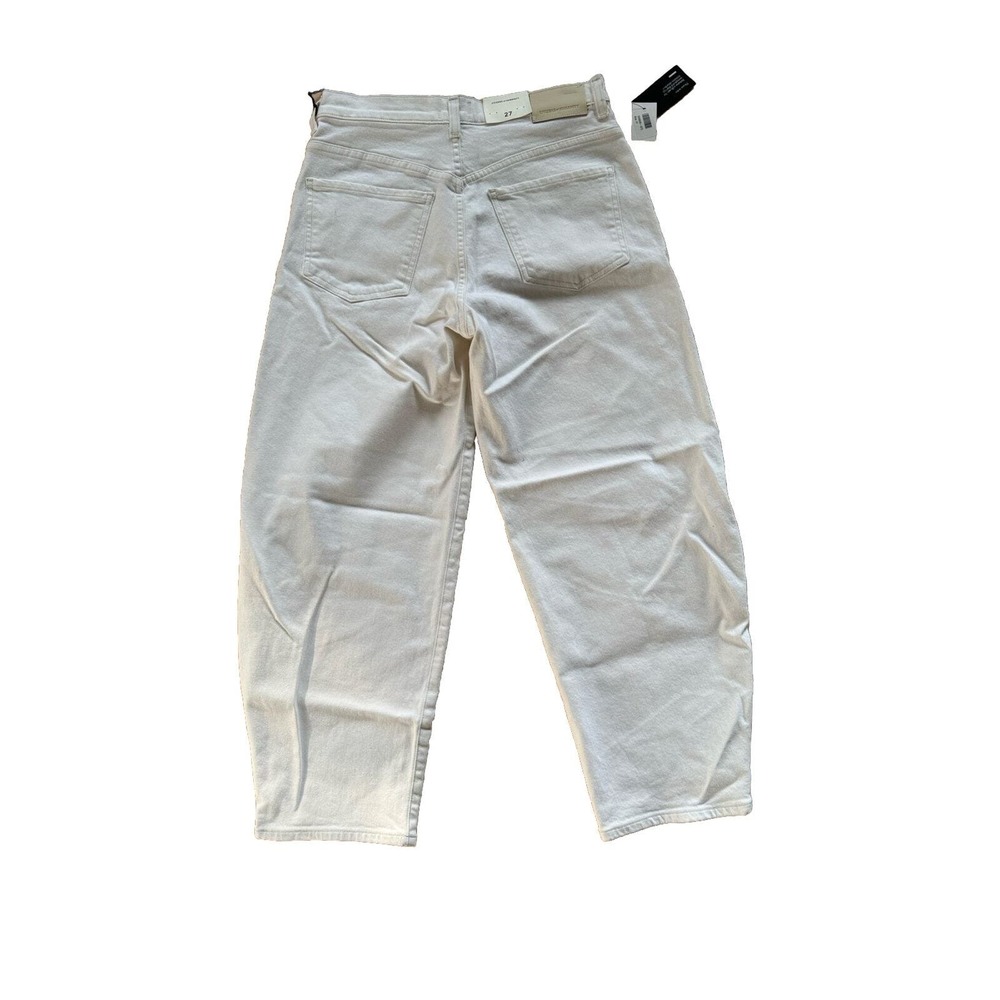 Citizens of Humanity Calista White Curved Taper Jeans Richie Size 27 NWT $228 - Picture 5 of 8
